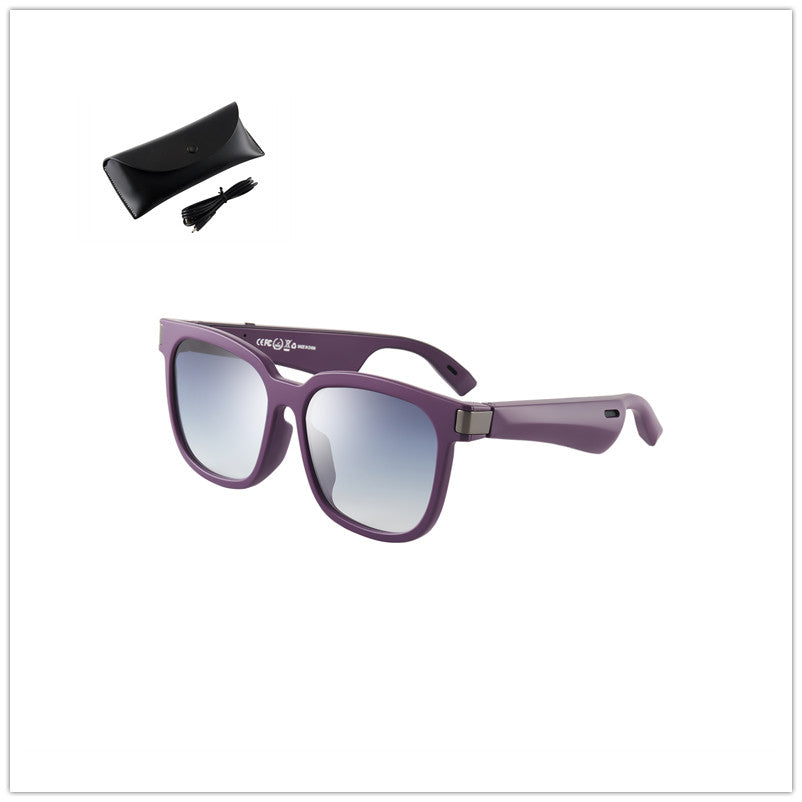 Smart Glasses with Charge Case