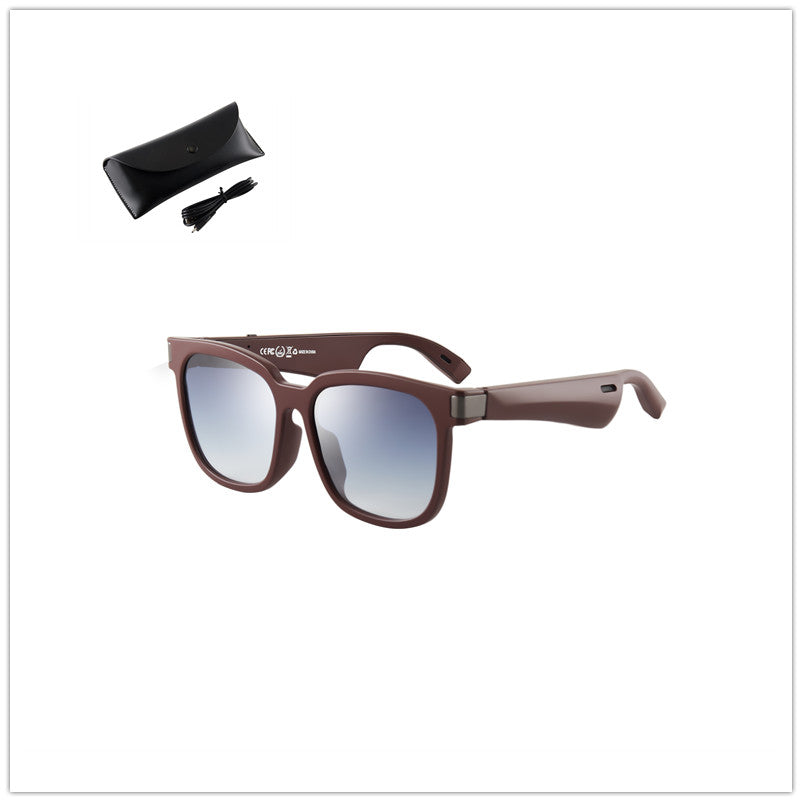 Smart Glasses with Charge Case