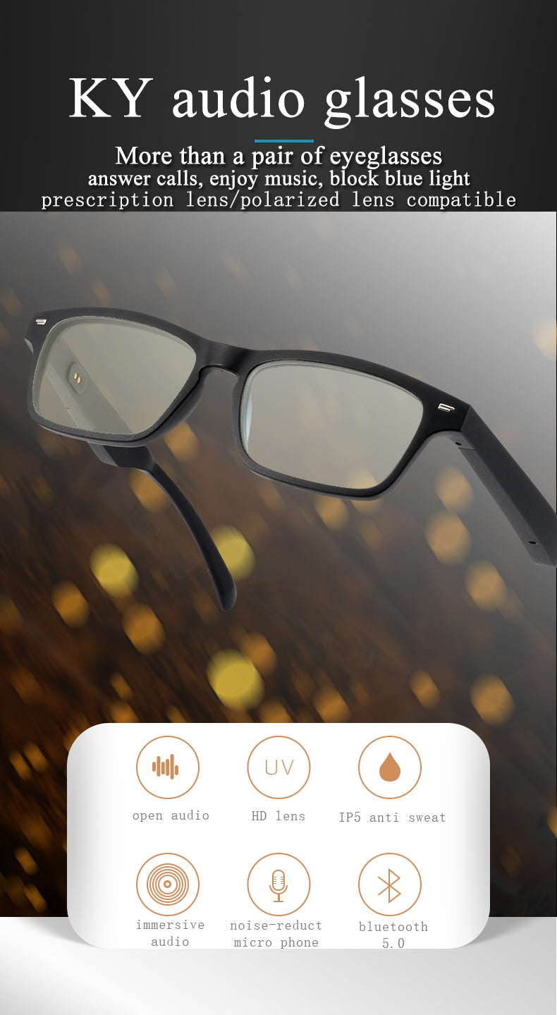 Smart Glasses With Headphone VR
