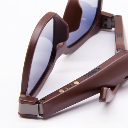 Smart Glasses with Charge Case